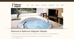 Desktop Screenshot of bathroommagician.com.au